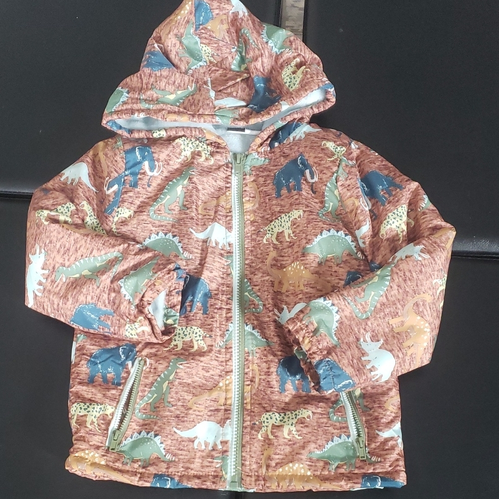 Dinosaur Print Jacket Spring And Fall 4T